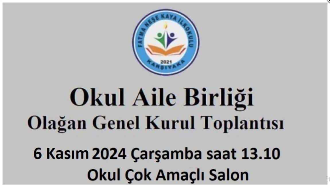 Okul Aile Birliği Genel Kurulu